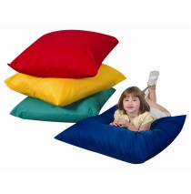 27” Square Floor Pillows 4 Piece Set 
